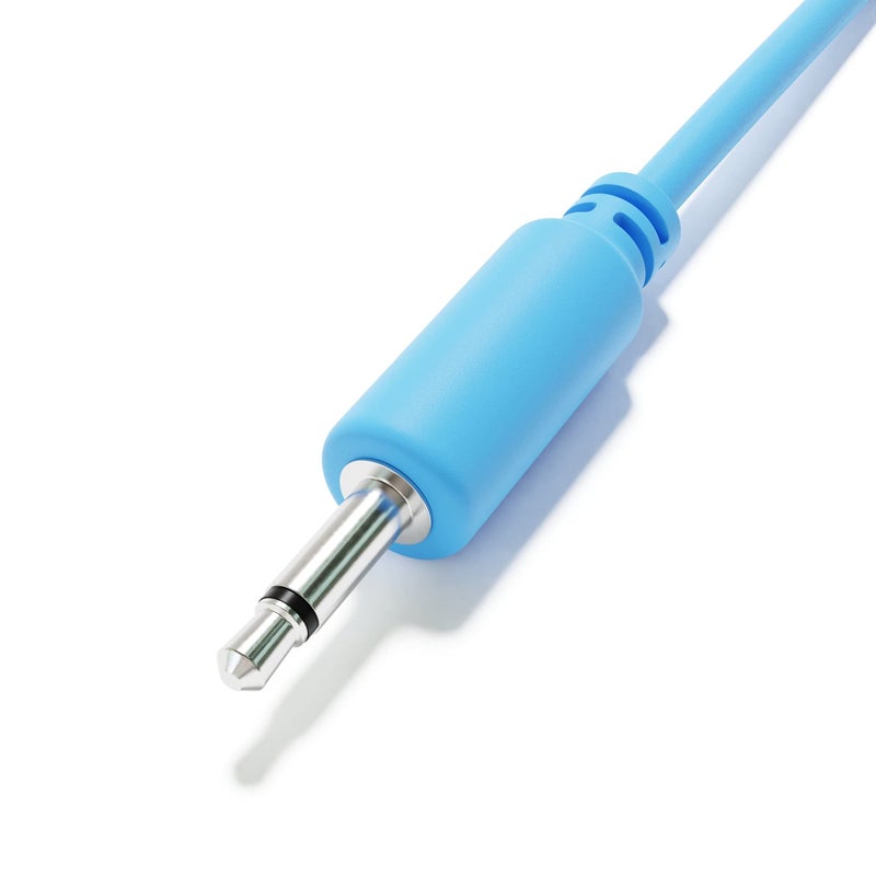 ExcelValley - كابلات باتش أحادية معيارية TS 3.5mm 1/8 بوصة لمركب يوروراك سينثسايزر [6A-Pack | 45 سم - 17.72" ] - Image 4